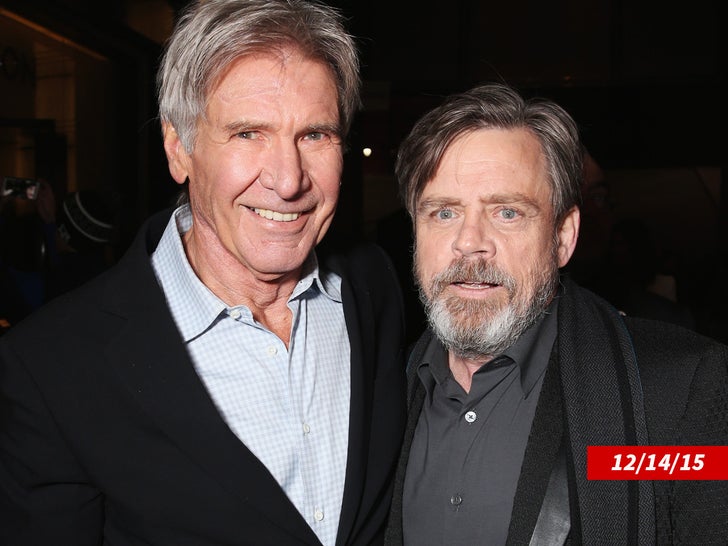 Harrison Ford dan Mark Hammil