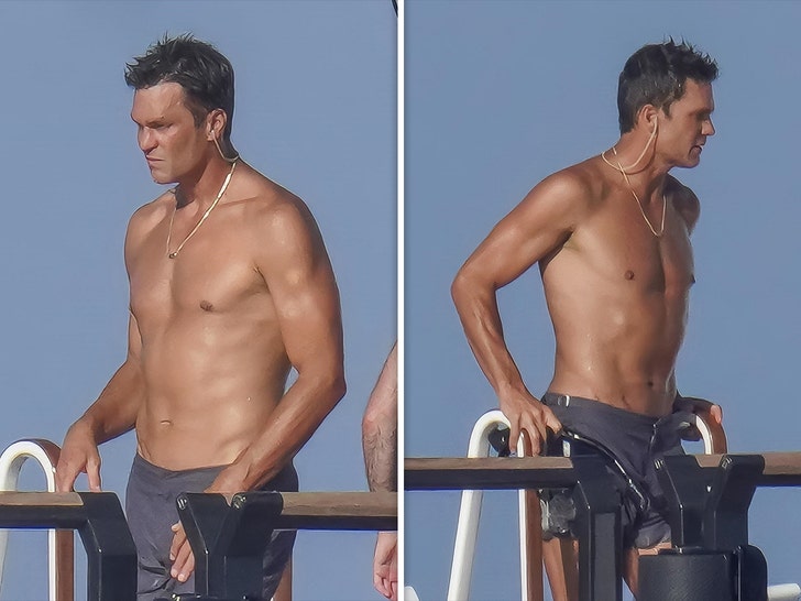 Tom Brady Channels Greek God Vibes on Saint-Tropez Yacht Getaway — Sans Sofi