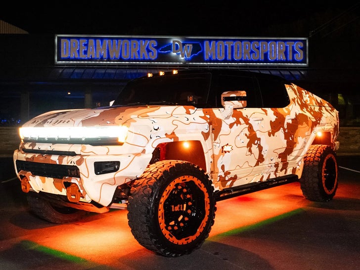 LaMelo Ball's Custom Hummer