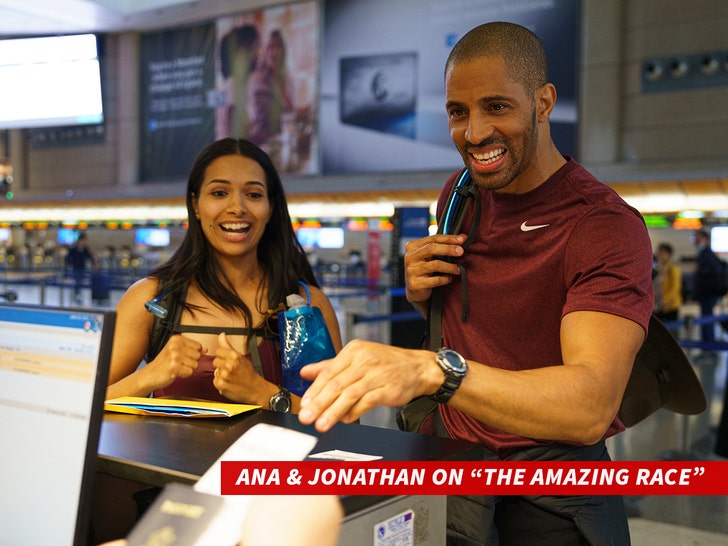 जोनाथन टाउन्स अण्णा टाउन्स अमेझिंग रेस गेटी