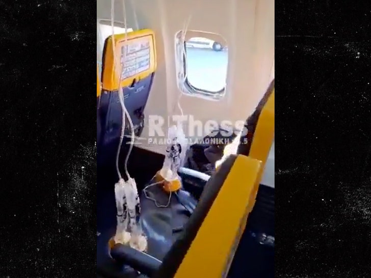 Ryanair plane inside plane x 1