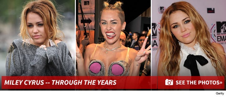 Miley Cyrus -- Through The Years