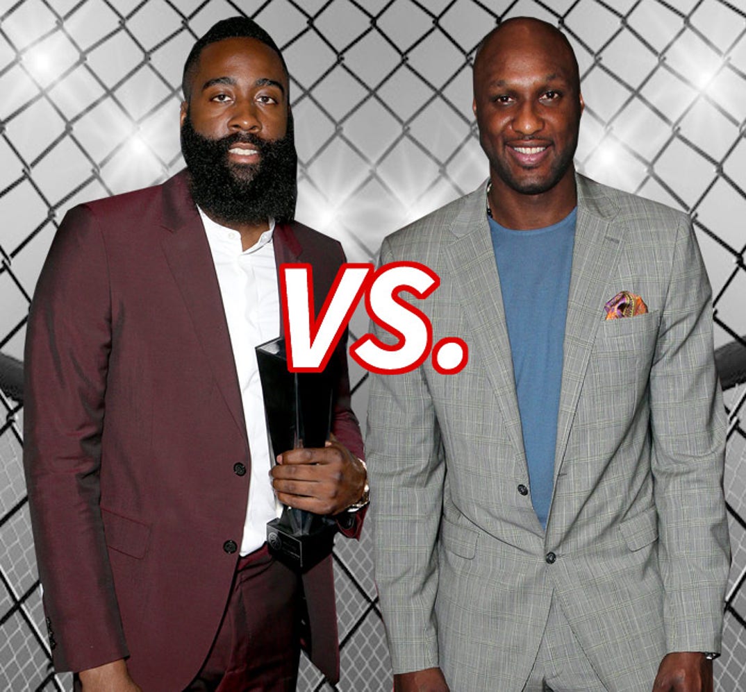 Who's in love with the Khlo-Khlo? James Harden (25) vs. Lamar Odom (35)