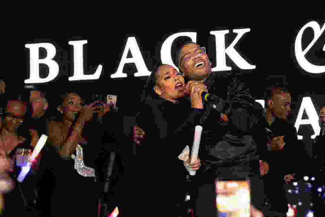Nelly and Ashanti Black and White Ball 2025 2