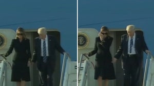 Donald and Melania Trump Arrive in Rome, Still No Hand-Holding (VIDEO)