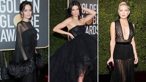 Golden Globes 2018 Draped in Black for 'Time's Up' Movement