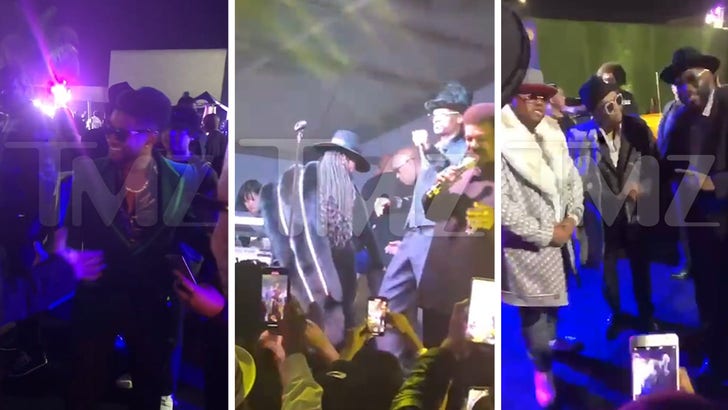 Snoop Dogg's 50th Birthday Party, Fully Lit Old School Playas Ball