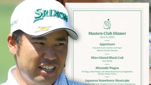Golf Star Hideki Matsuyama Balls Out For Masters Champions Dinner, A5 Wagyu Beef!