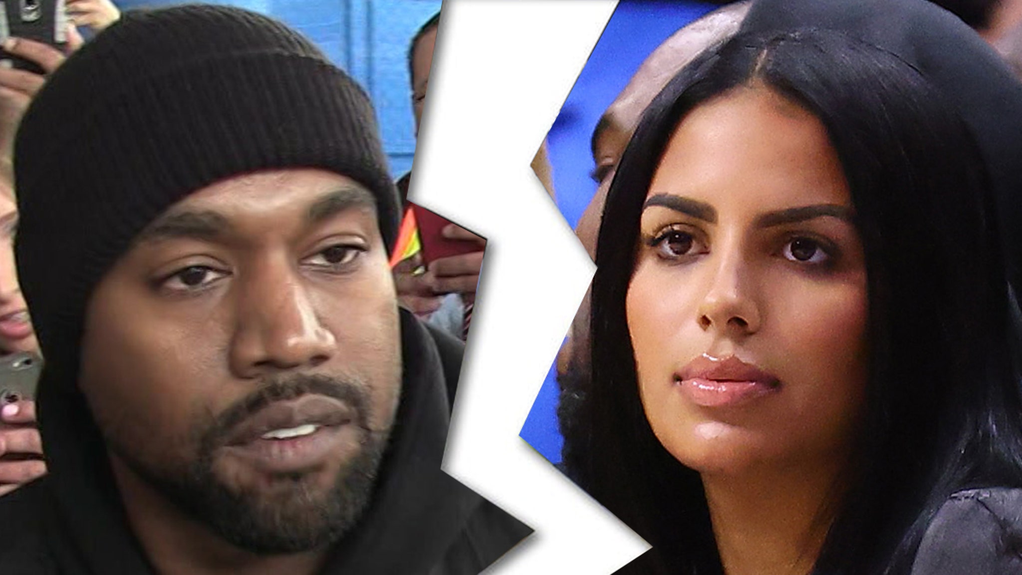Kanye West and Kim Kardashian Look-Alike Girlfriend Chaney Jones Split – TMZ