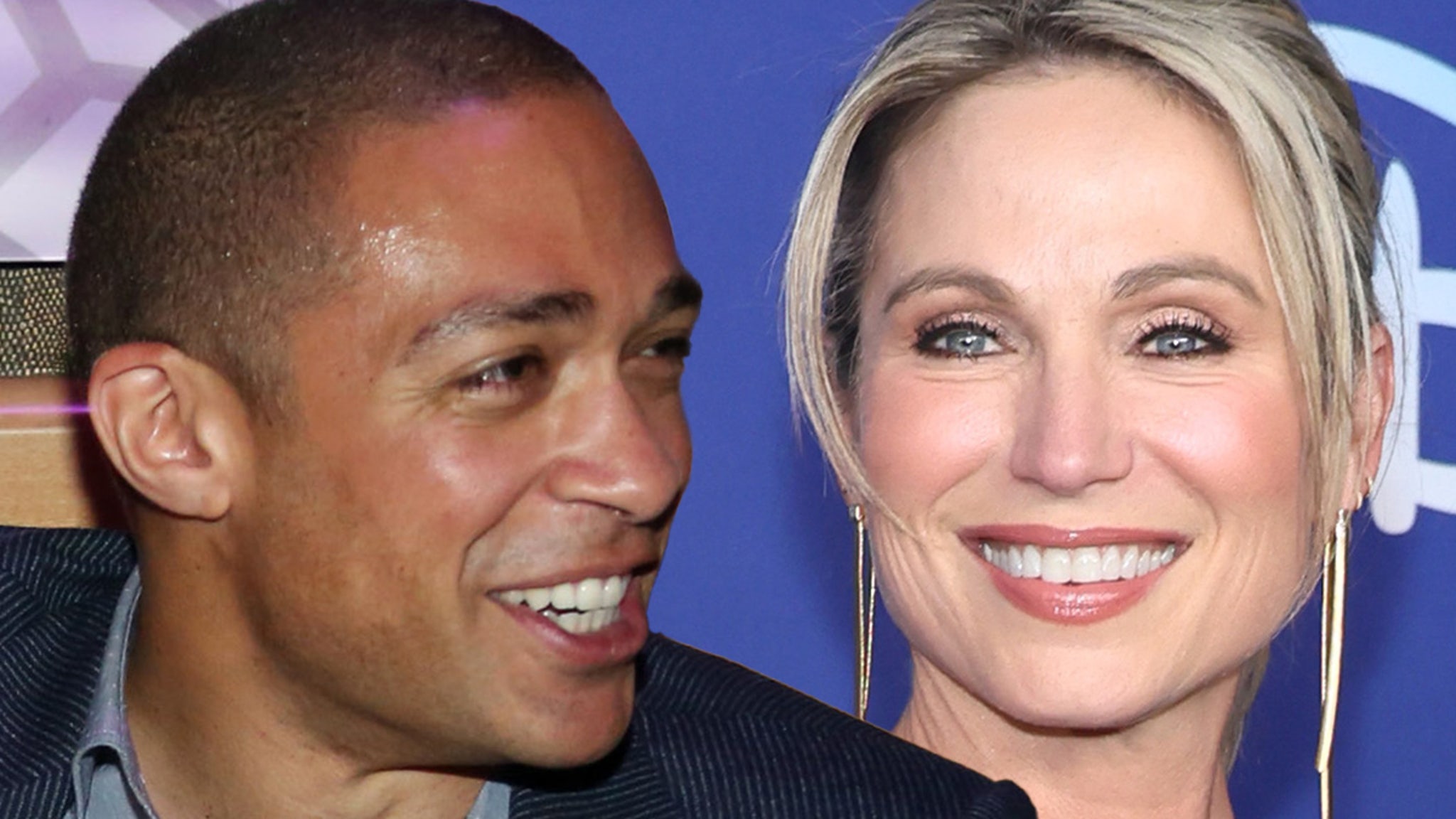 ‘GMA’ Hosts T.J. Holmes and Amy Robach Won’t Pump Brakes on Relationship