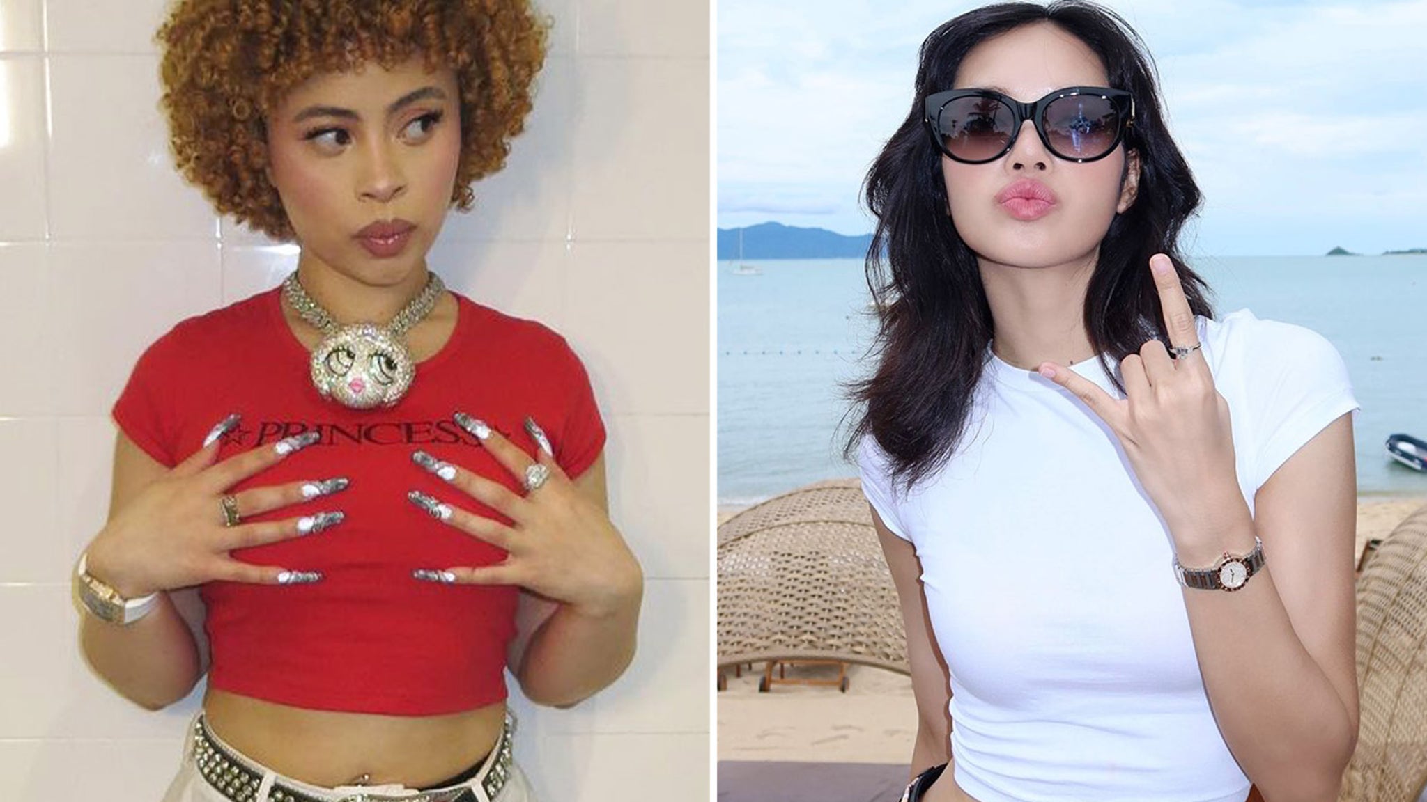 Ice Spice Vs. Lisa -- Who'd You Rather?! (Babes In Baby Tees Edition) #IceSpice