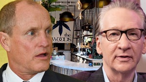 woody harrelson bill mahr getty comp the woods