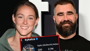 kylie kelce and jason kelce getty 1