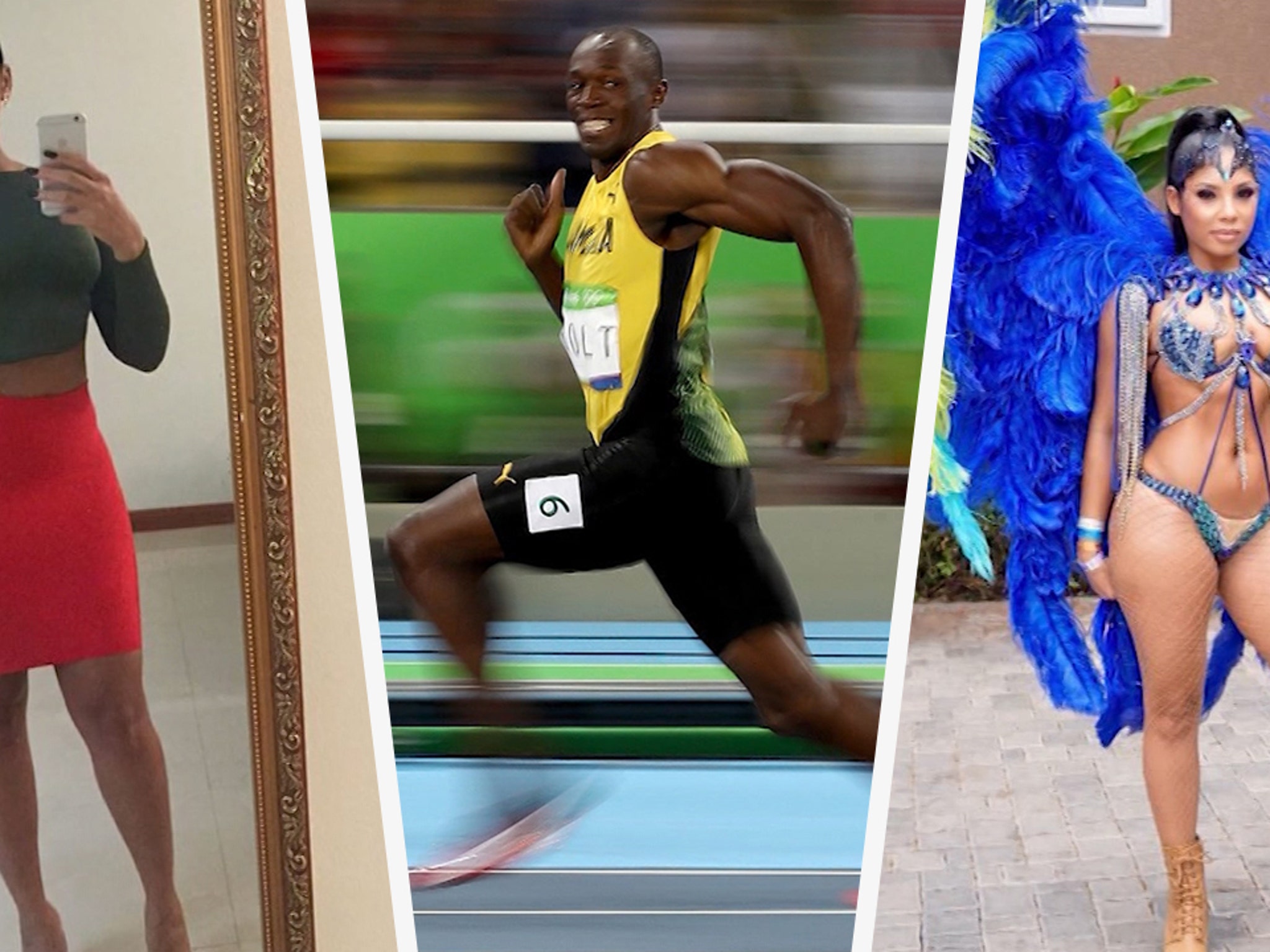 Usain Bolt’s Got A Girlfriend… A Really HOT One!