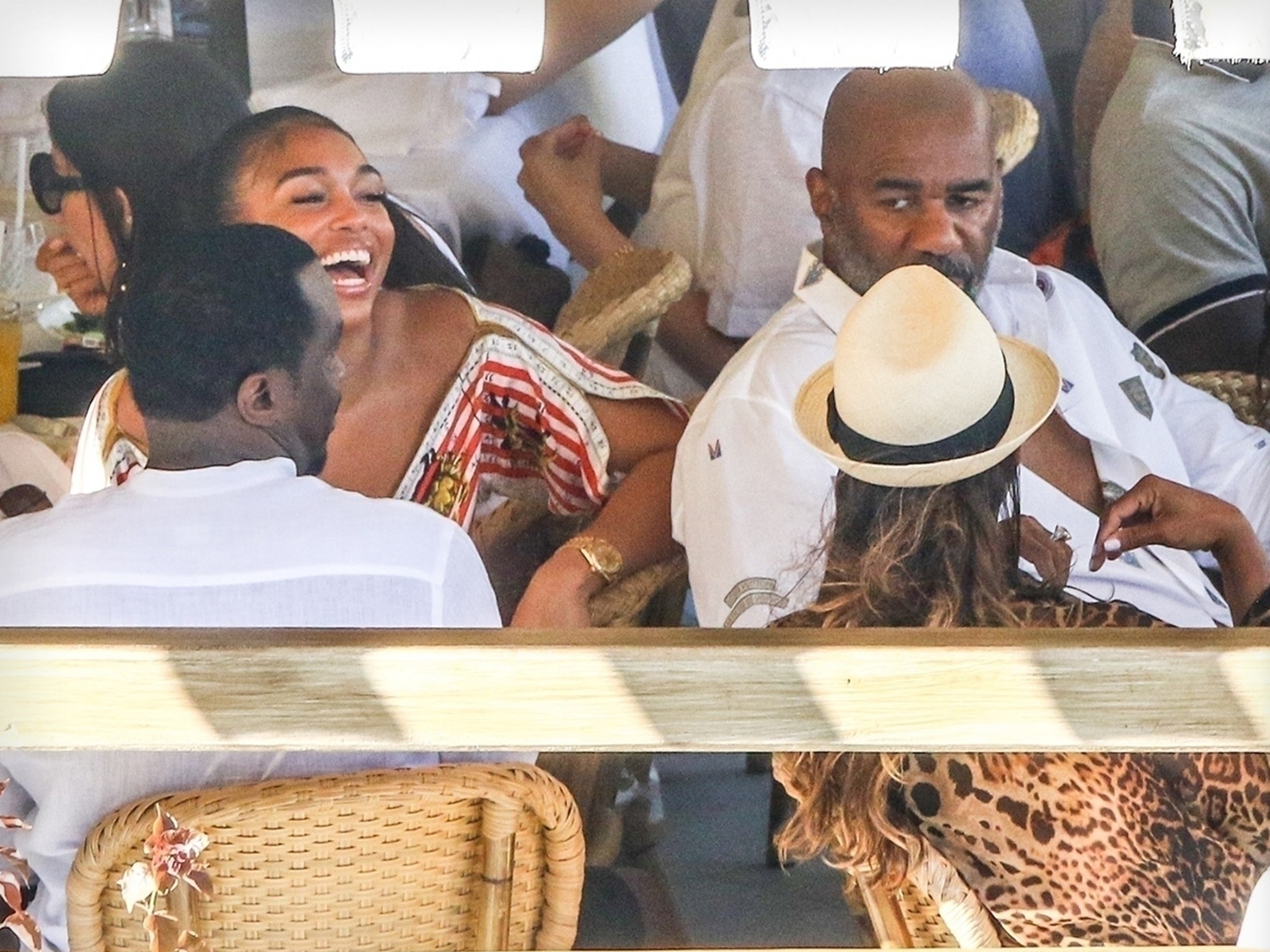 Diddy Hangs Out With Rumored Girlfriend Lori Harvey S Family In Italy