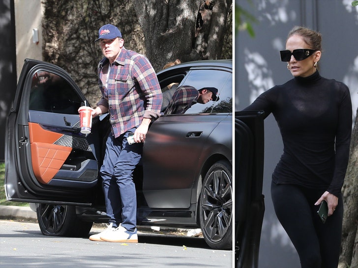 Ben Affleck And Jennifer Lopez's Date Ends With Flat Tire