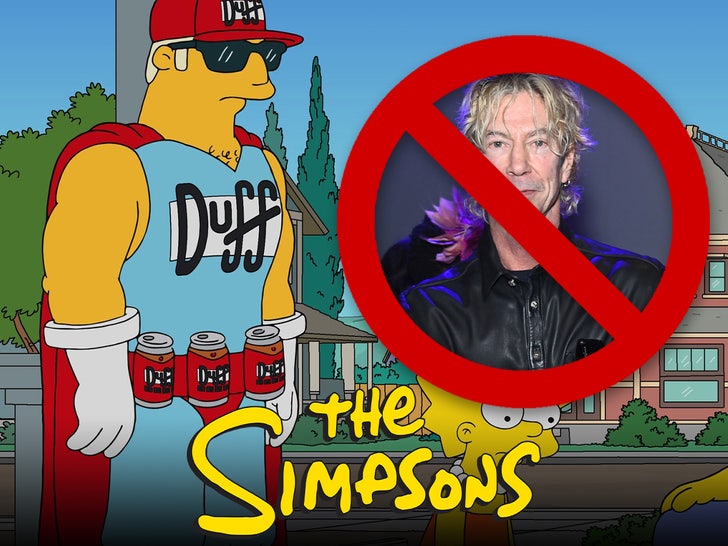 Duff McKagan Os Simpsons