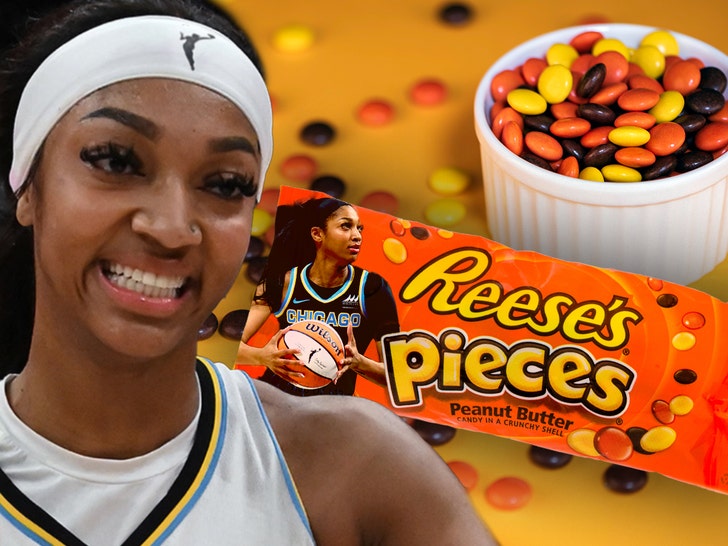 Angel Reese reeses pieces