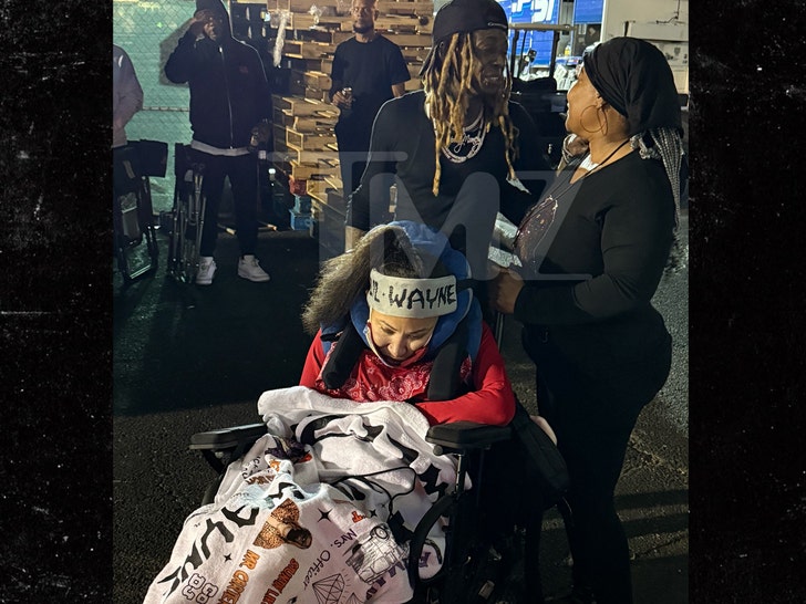 Lil Wayne se encontrou com os fãs TMZ WM 3