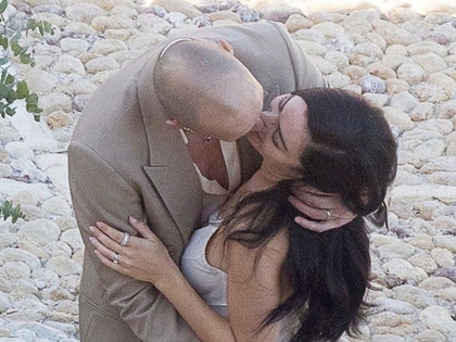 Charli-XCX-and-George-Daniel-celebrate-second-wedding-backgrid-`