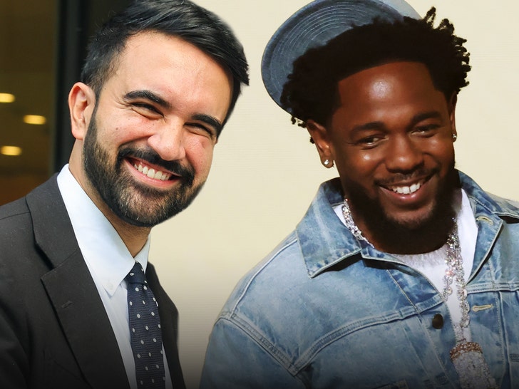 Zohran Mamdani and kendrick lamar getty 1