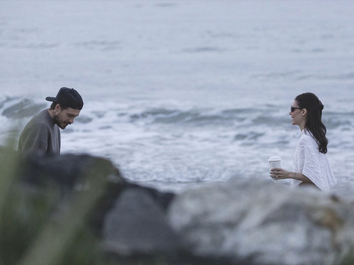 Brooklyn Beckham and Nicola Peltz malibu backgrid 1