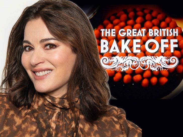 Nigella Lawson the great british bake off instagram