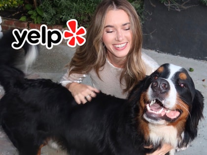 madeleine white and her dog dunkin 2