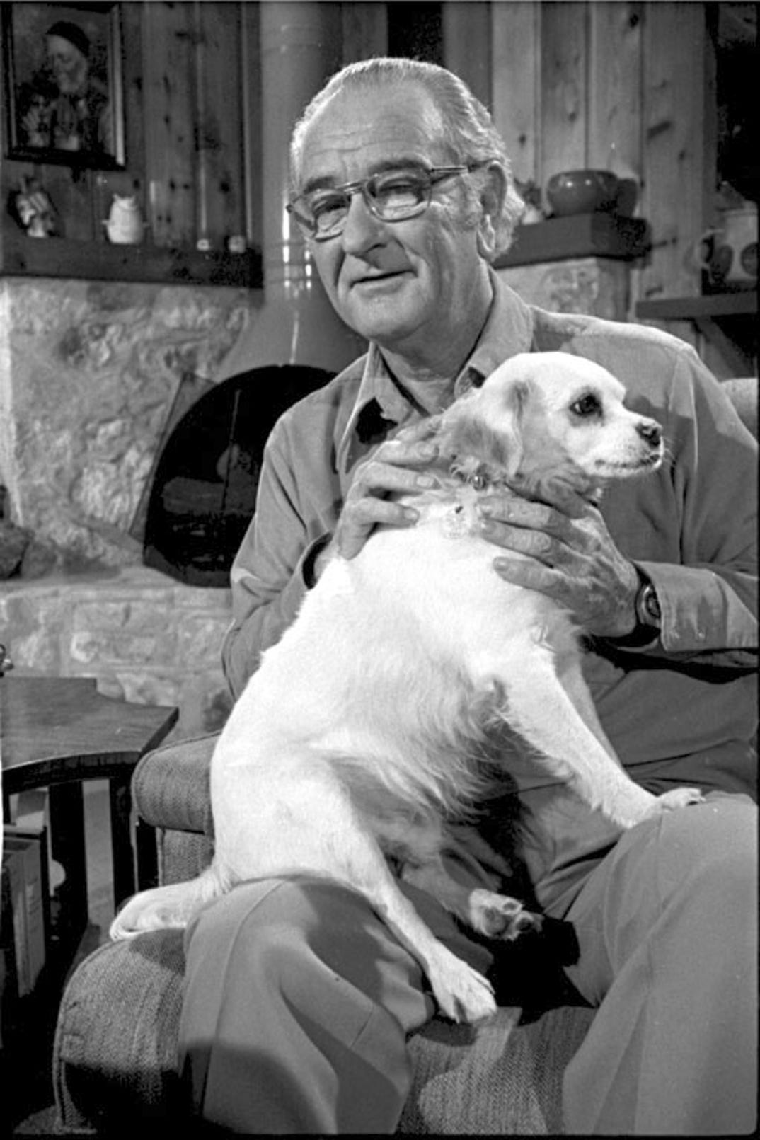 President Lyndon Johnson and Yuki