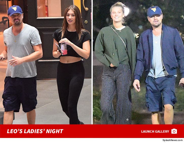 Leonardo DiCaprio's Date Night Doubleheader