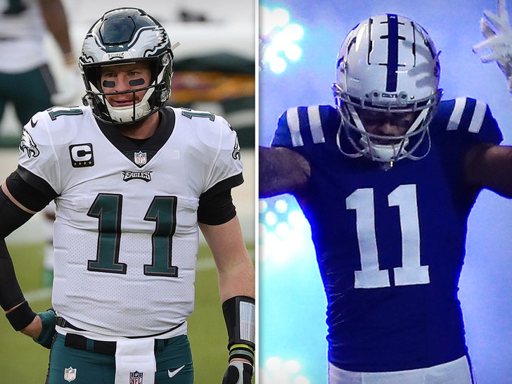 Colts' Michael Pittman Jr. Won't Give Up #11 Jersey to Carson Wentz, We're  Cool Tho