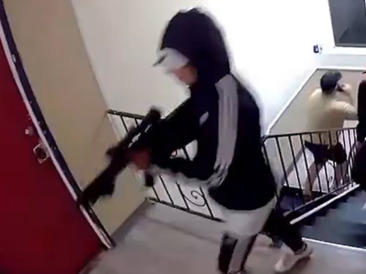 Video Shows Armed Men at Colorado Apartment Complex