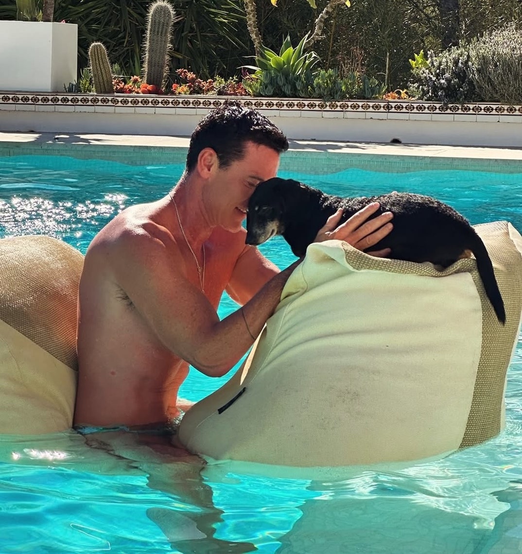 Luke Evans Shirtless Shots 6
