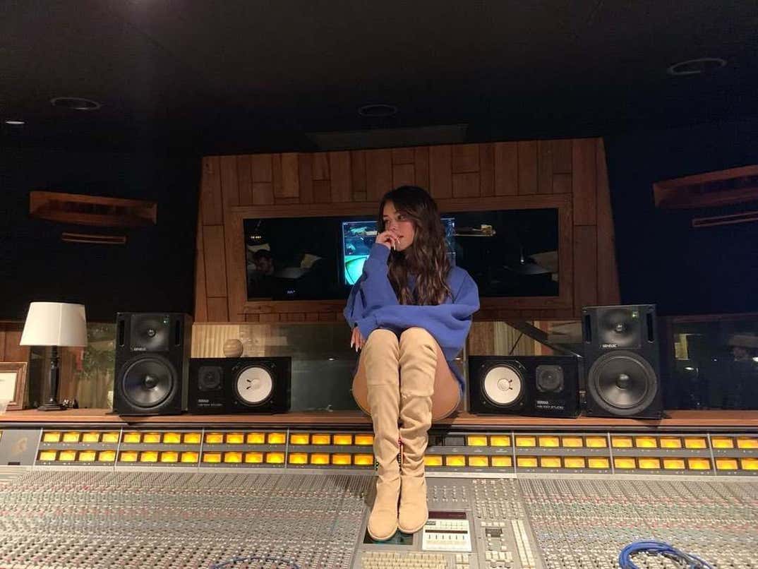 Madison Beer Making Music BTS 3