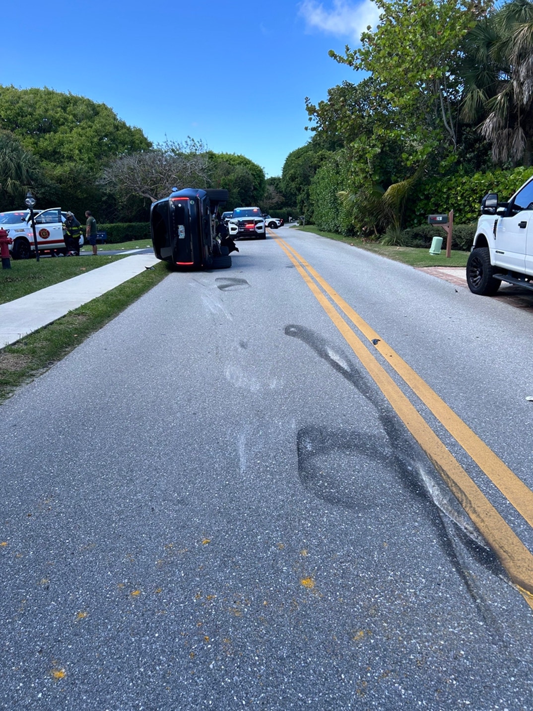 Tiger Woods DUI Crash Scene Pics 3