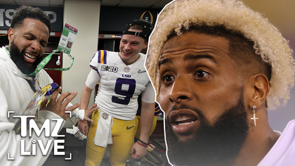 More trouble for Odell Beckham ... a warrant for his arrest has been issued by a judge after the NFL star slapped a security officer in the ass during the LSU locker room celebration.

Footage of the incident went viral ... Beckham was celebrating with the LSU football team after they won the National Championship at the Superdome on Monday night when the incident went down.