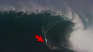 Pro Surfer Makua Rothman's 100-Foot Wave Ride Caught On Video, World Record?!