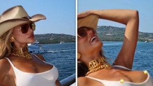 brooks nader posing on boat insta 1