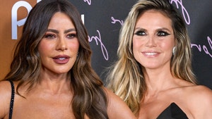 Sofia Vergara and Heidi Klum  getty