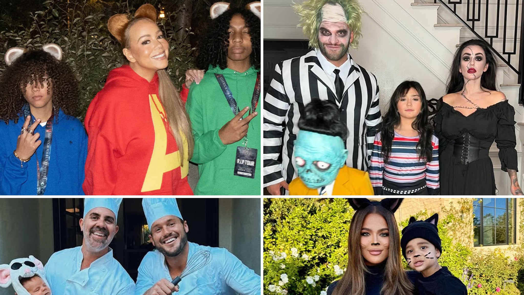 ¡Los famosos se disfrazaron de famosos para Halloween! ¡Los famosos se disfrazaron de famosos para Halloween!