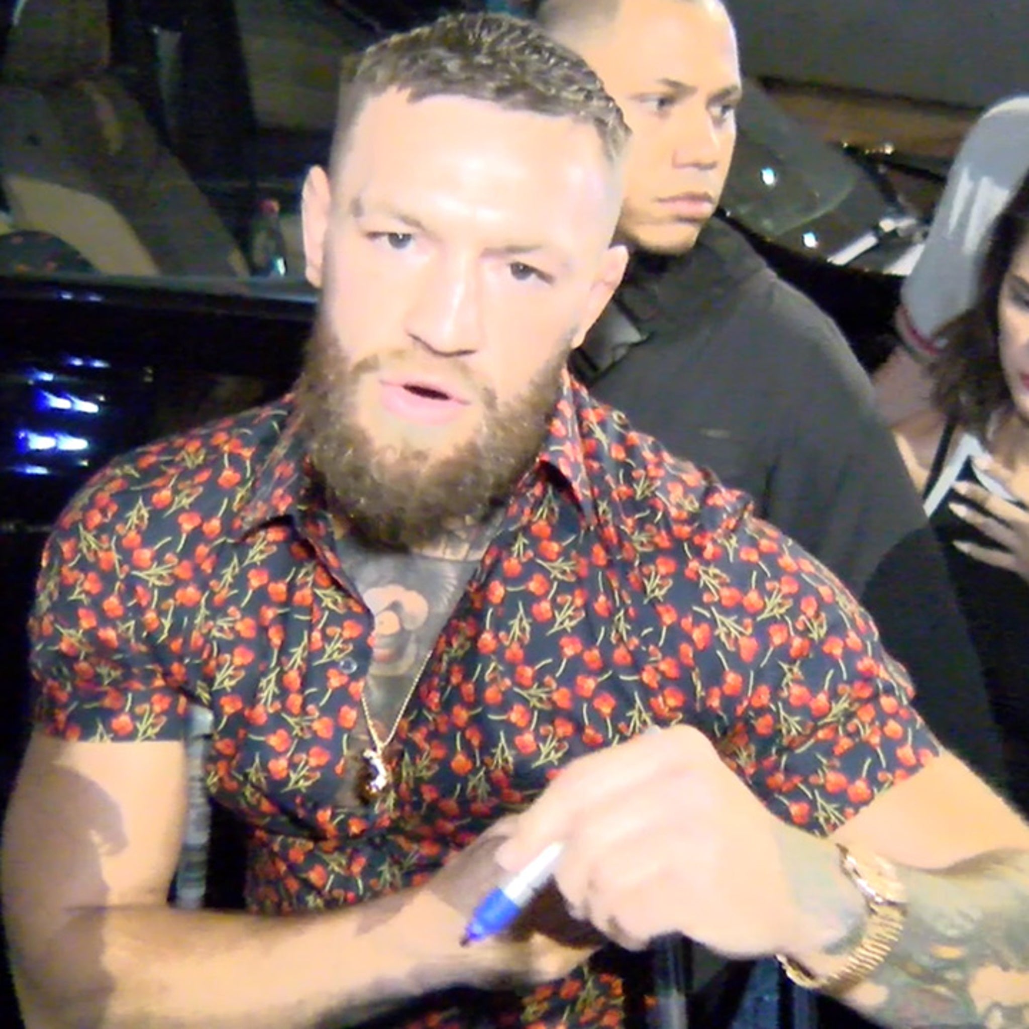 Conor mcgregor 2024 floral shirt