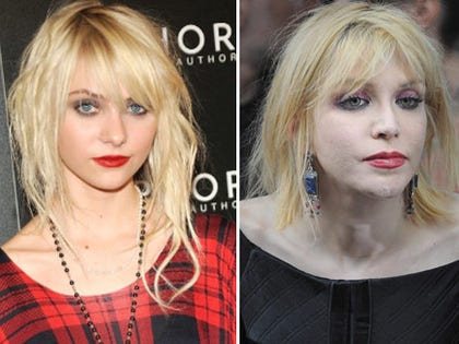 Taylor Momsen And Courtney Love