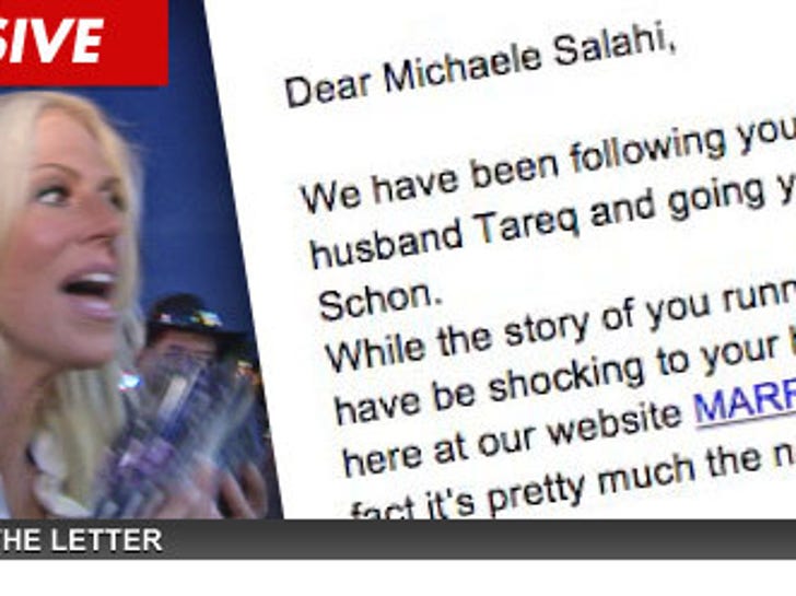 Michaele Salahi -- Offered Job at Website for Cheaters :: 0917-michaele-salahi-letter-ex2-credit