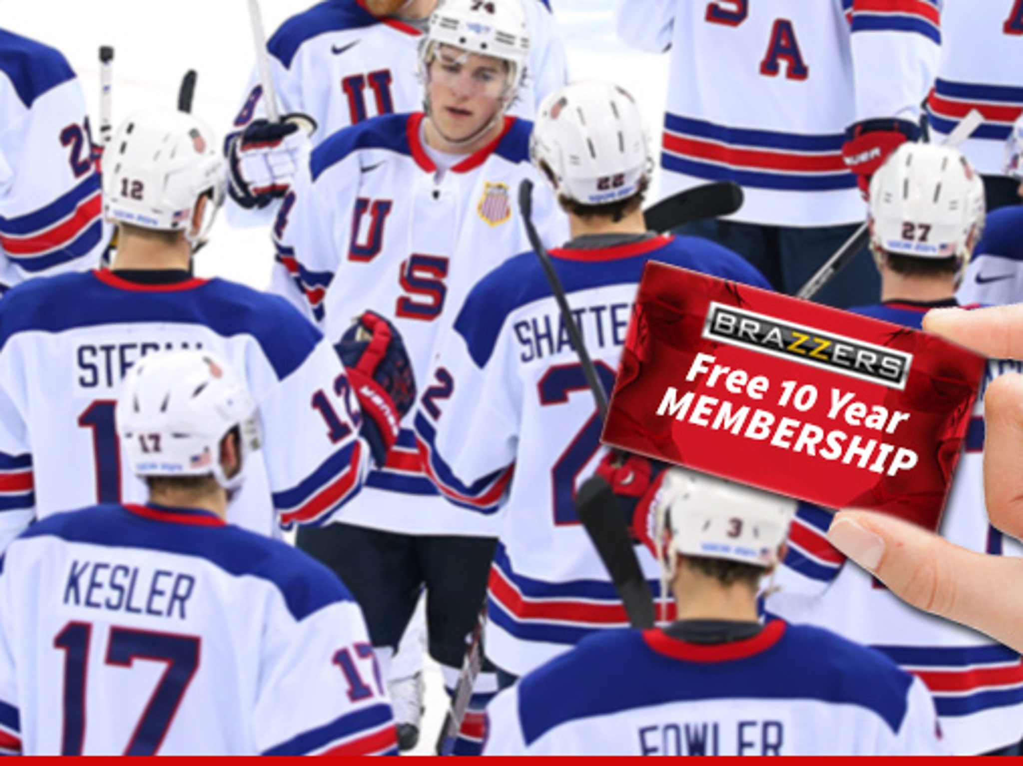 US Hockey Team -- FREE PORN FOR 10 YEARS ... If They Beat Canada!