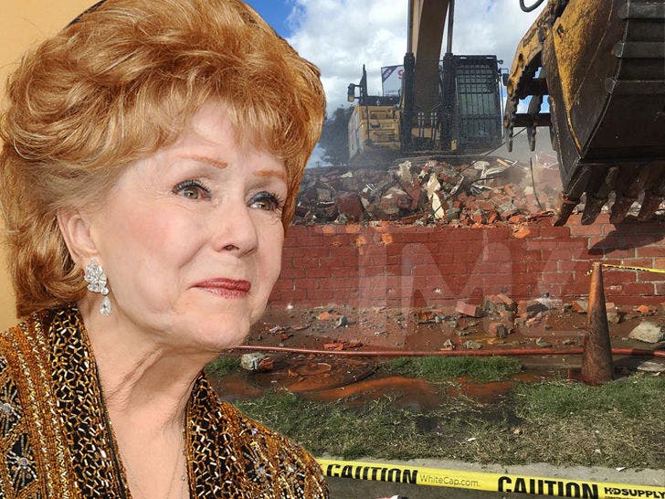 Debbie Reynolds' Former Dance Studio Torn Down