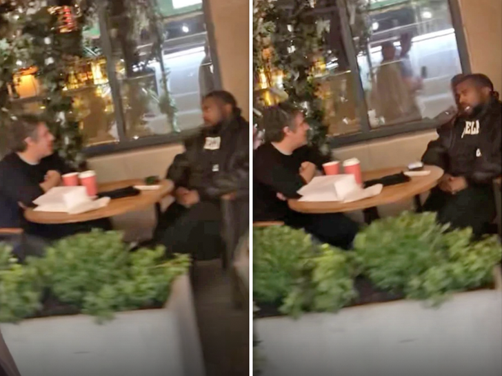 Kanye West and Michael Cohen get coffee in NYC