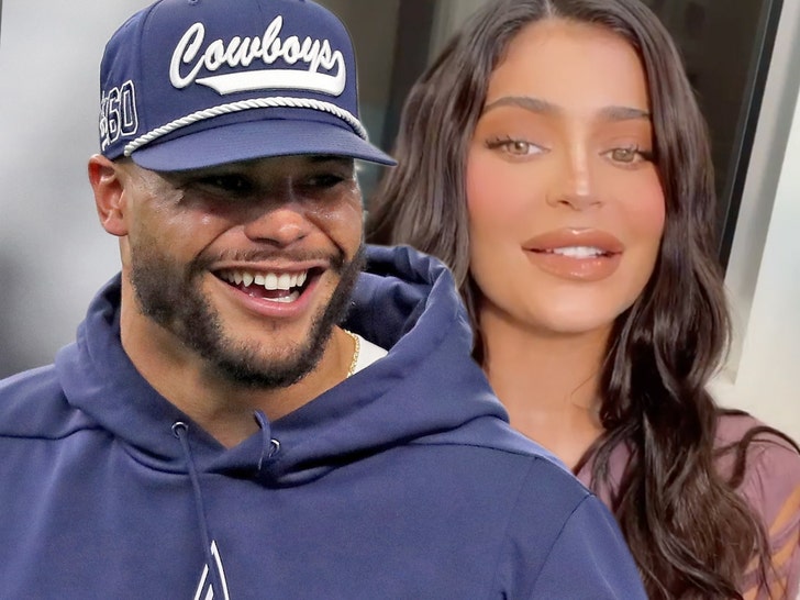 dak prescott and kylie jenner getty insta