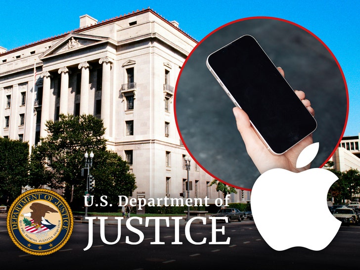 department of justice building apple