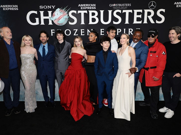 "Ghostbusters: Frozen Empire" New York Premiere