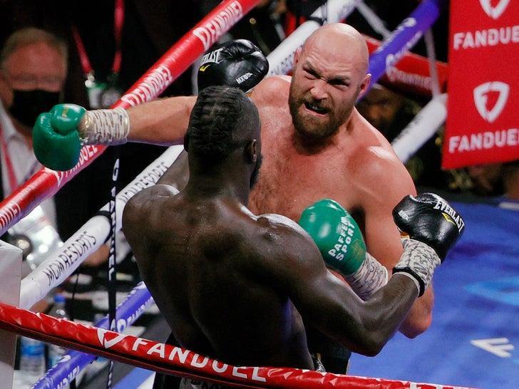 Tyson Fury Fight Photos